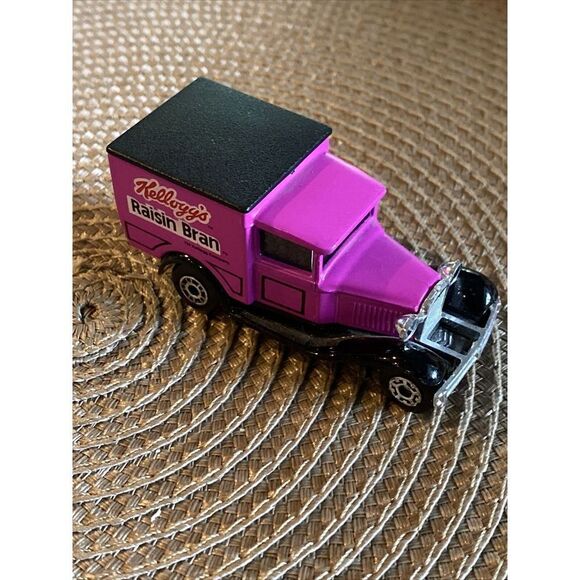 Matchbox 1979 Raisin Bran Truck Purple - Picture 3 of 7